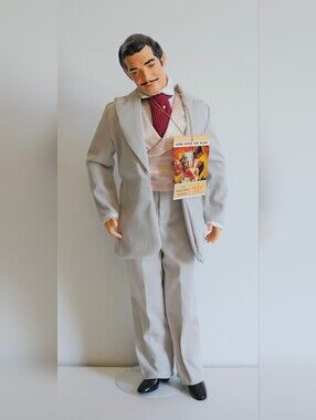 1985 World Doll Rhett Butler in Gone With The Wind - Clark Gable 21.5" W/ Stand